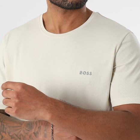 BOSS - Ensemble Tee Shirt Et Short Jogging Mix And Match 50515312 50515314 Beige